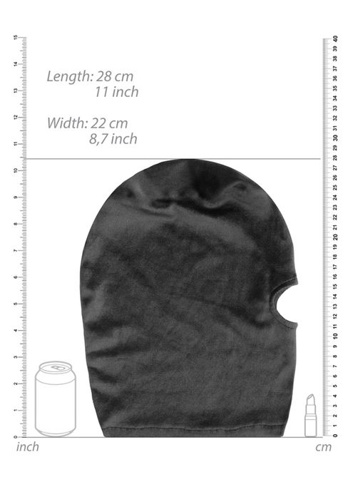 Mask With Mouth Opening