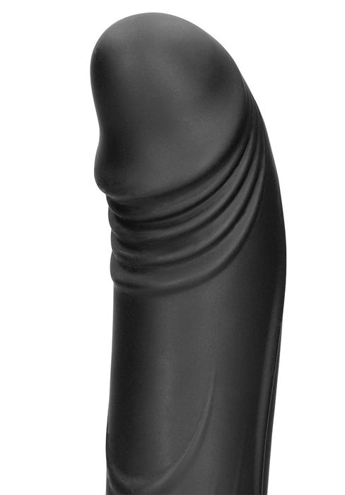 Ouch! Handheld Silicone Vibrating Flexible Dildo