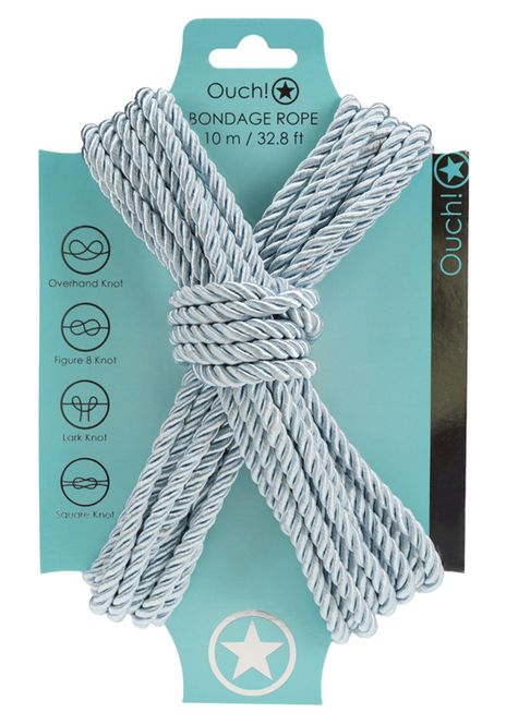 Huvudbild Ouch! Bondage Rope 10 m - Powder Blue