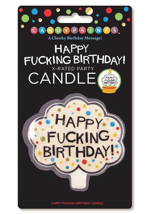 X-Rated Birthday Candle