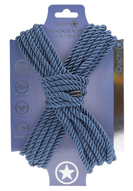 Huvudbild Ouch! Bondage Rope 10 m - Navy Blue