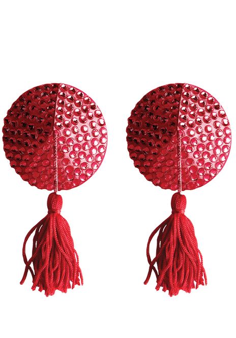 Huvudbild Nipple Tassels Round Shaped, Red