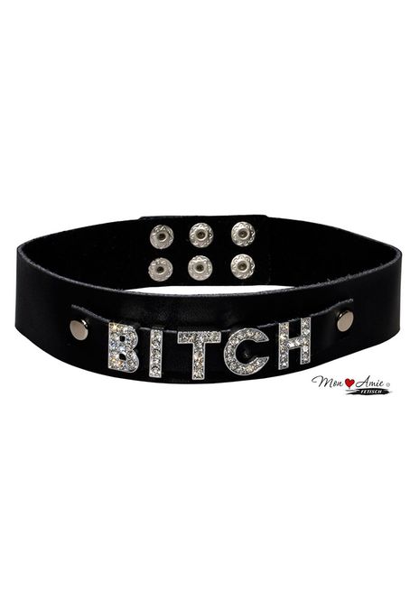 Huvudbild Mon Amie Diamond Bitch Collar