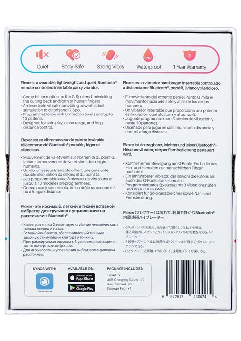 Lovense Flexer Trådlös Trosvibrator