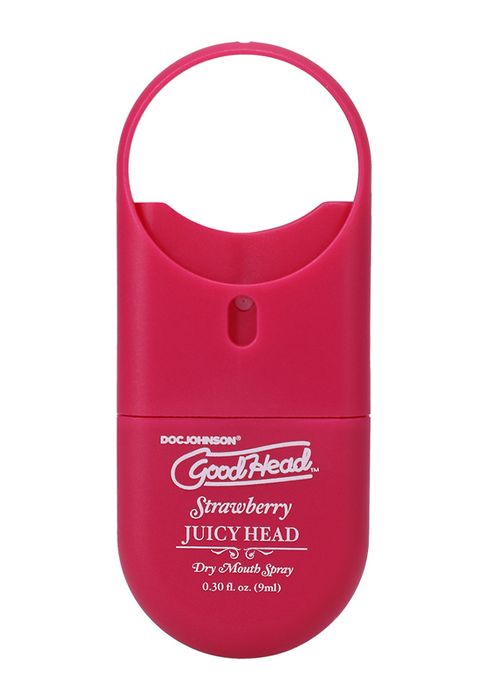 Juicy Head Dry Mouth Spray Strawberry, 9 ml