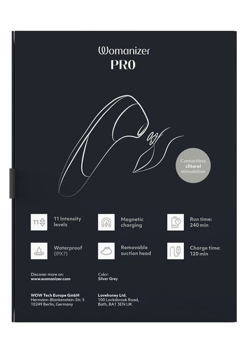 Womanizer Pro, Silver