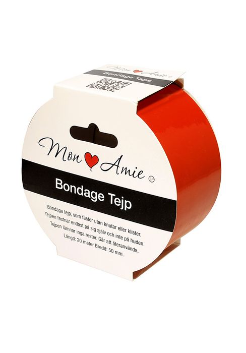 Mon Amie Bondage Tejp Röd
